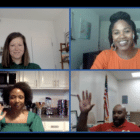 Participants in the Virtual Town Hall